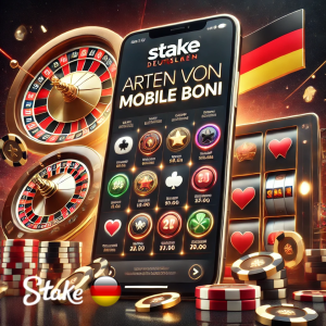 Stake Casino Arten von Mobile Boni